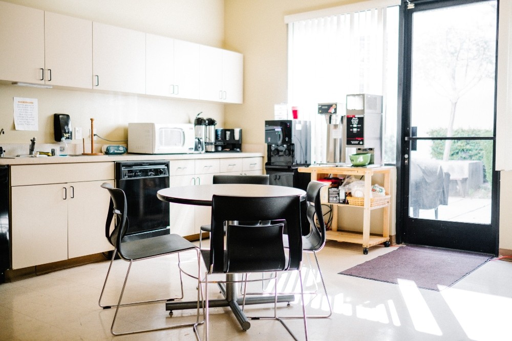 Office kitchen area