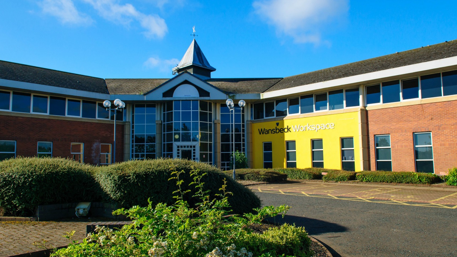 Exterior of Wansbeck Workspace, Ashington, Northumberland